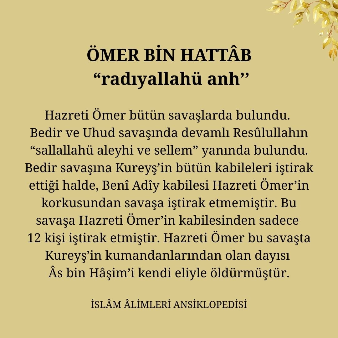 Ömer bin Hattab (28)